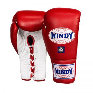 Boxing Glove With Lacing Red