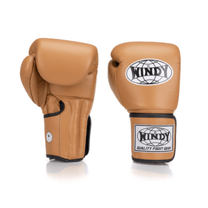 Windy Proline BGP Leren Bokshandschoenen – Retro