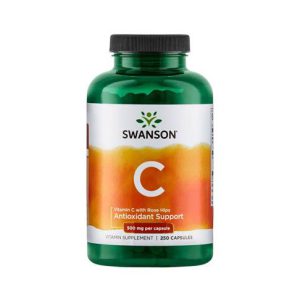 SW1054 Vitamin C W/Rose Hips – 1000mg- 90 Caps