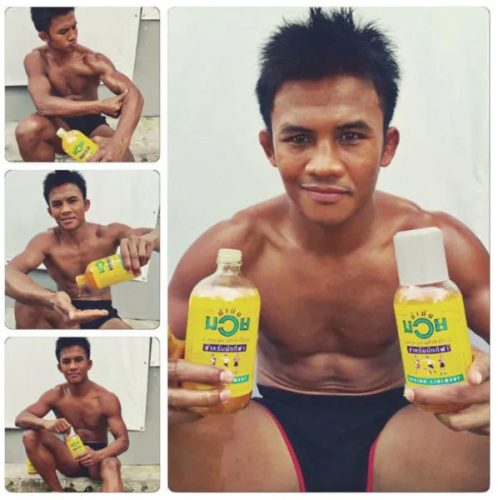 Namman Muay™ - Originele Thaise Massage Olie 450ml - Afbeelding 2